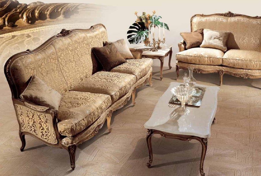 Three seater sofa for living room Maupassant, Angelo Cappellini