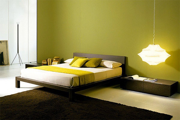 Bed on wooden frame Martin, EmmeBi