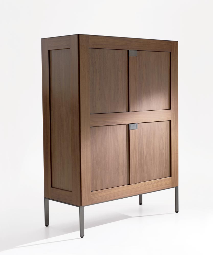 Eracle Cabinet made of solid wood, B&B Italia