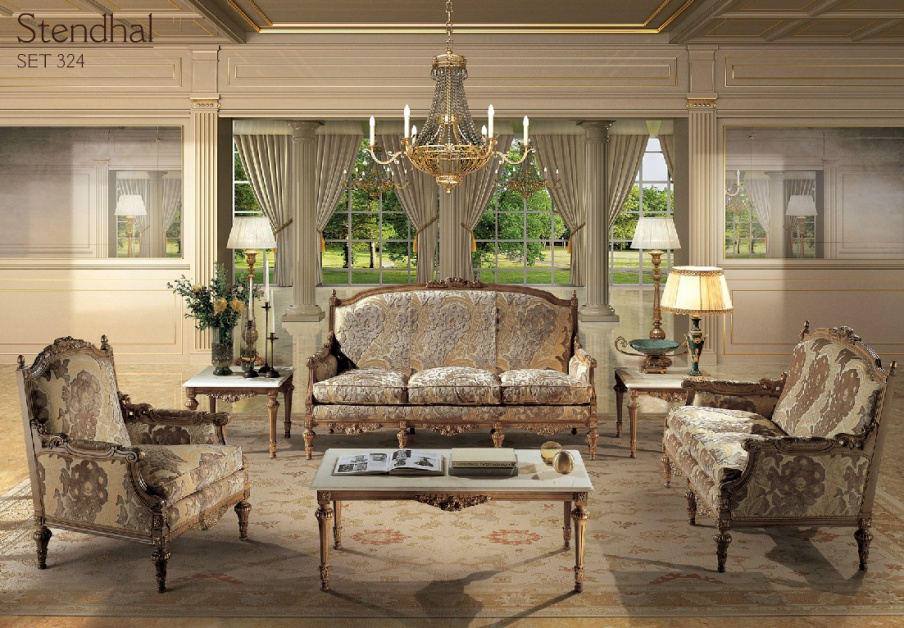 Living room (sofa set) Stendhal, Angelo Cappellini