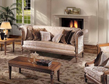 Sofa with high back Tieck, Angelo Cappellini