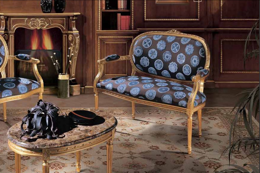 Double sofa Goethe, Angelo Cappellini