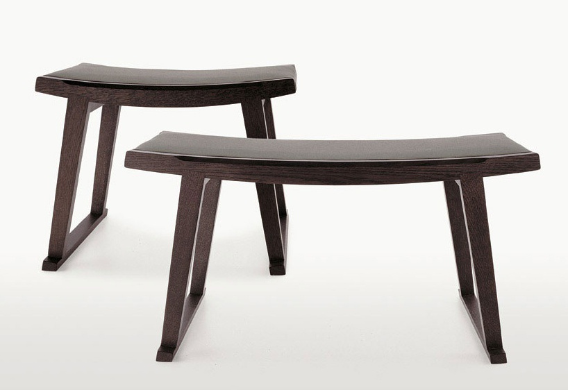 Stool with concave seat, Sella, B&B Italia