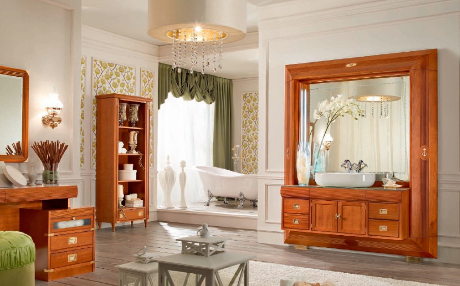 Set for bathroom Vecchia Maria Caroti