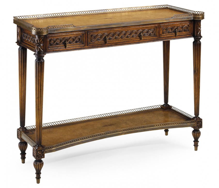 Console with carved frame Napoleon III, Jonathan Charles