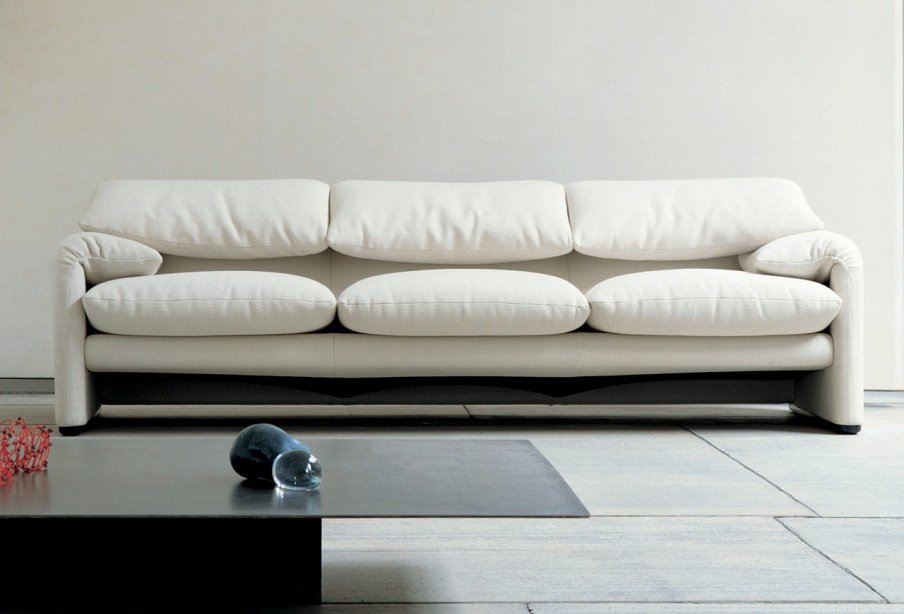 Sofa triple 675 MARALUNGA, Cassina