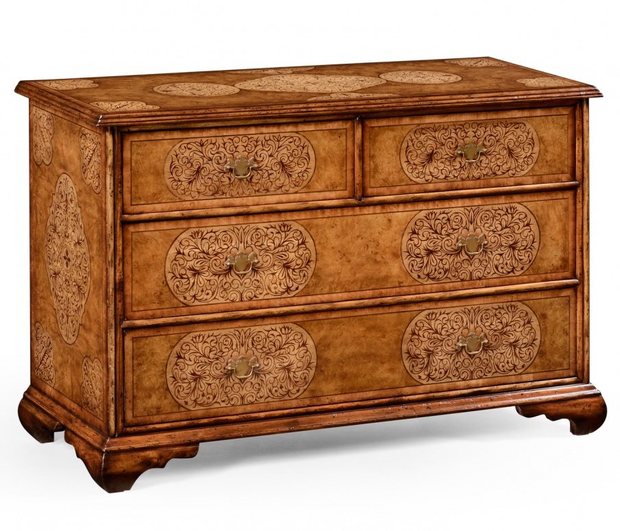  Inlaid chest of drawers in La Rochelle, Jonathan Charles
