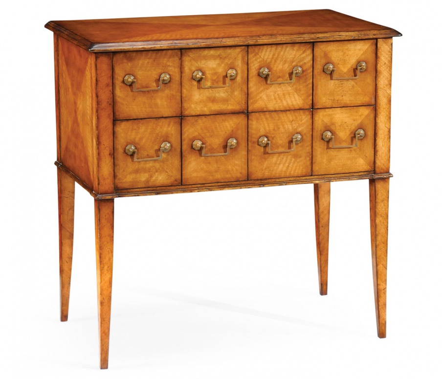 Chest of drawers veneered case Portobello, Jonathan Charles