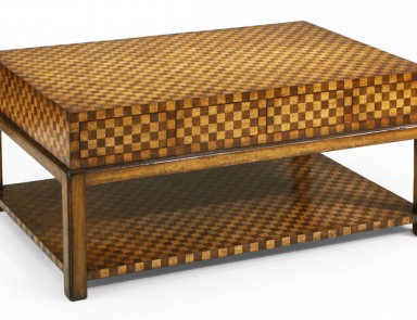 Coffee table with chess pattern Luxe, Jonathan Charles