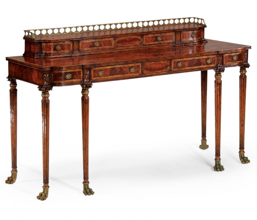 The console at a high fluted legs Buckingham, Jonathan Charles