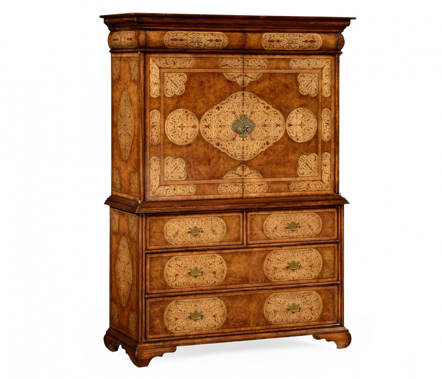 Cabinet for TV with inlaid case La Rochelle, Jonathan Charles