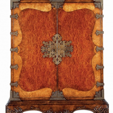 Bar Cabinet Queen Anne