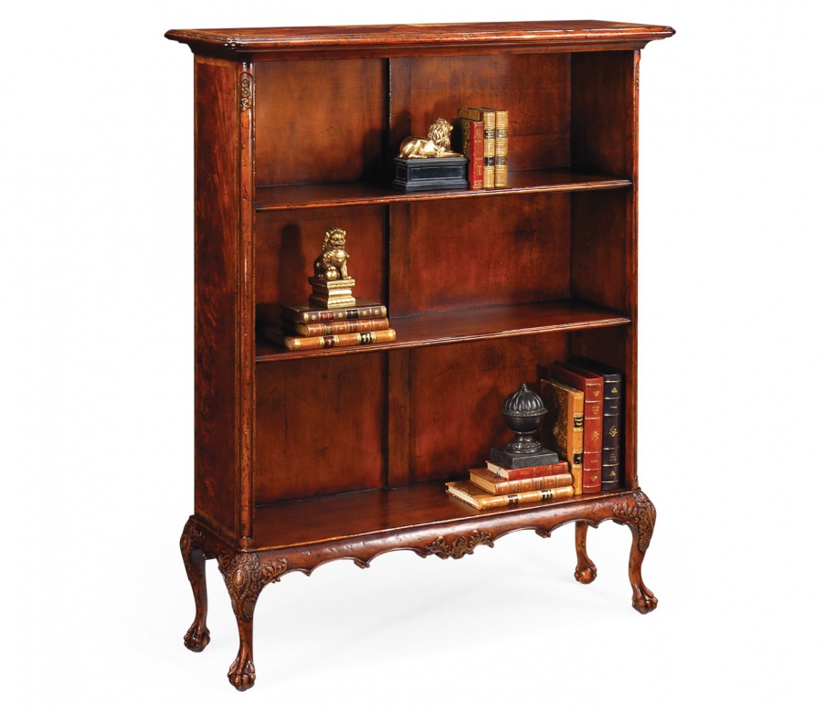 A bookcase with open shelves Buckingham, Jonathan Charles