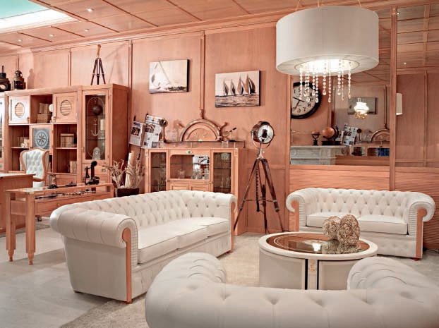 Sofa set of four items Vecchia Maria Caroti