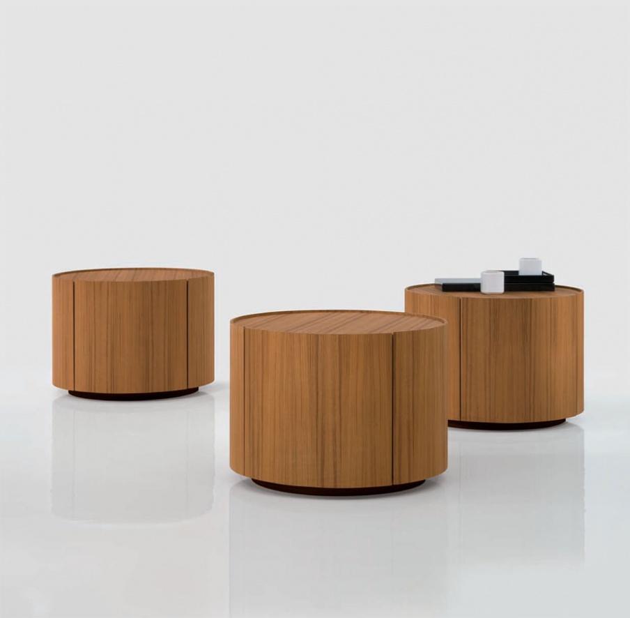 The bedside table Ball, features tisettanta furnishings
