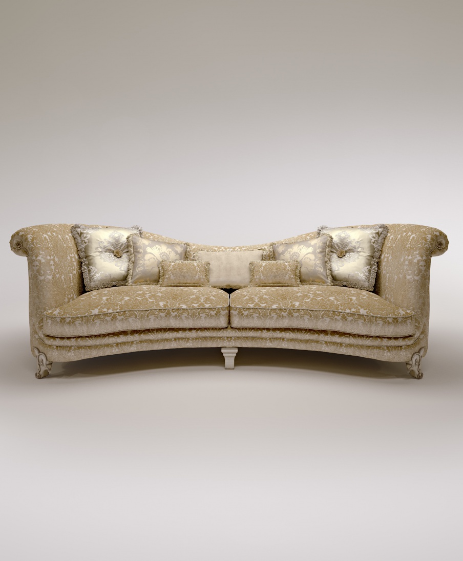 Three seater sofa Da Vinci, Bruno Zampa