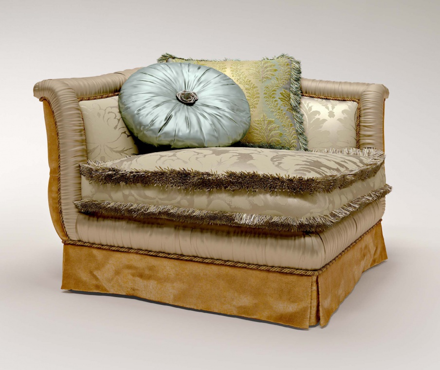 Corner chair Carlos Patchwork Petite, Bruno Zampa