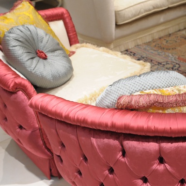 Corner chair Carlos Patchwork Petite