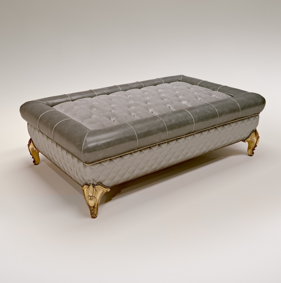 Soft pouf in fabric Cecilia, Bruno Zampa