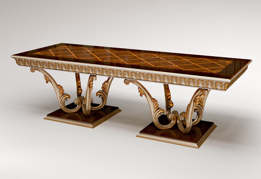 Dining table Ginevra, Bruno Zampa