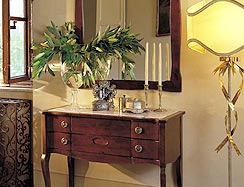 The console is made of solid wood, DOLFI