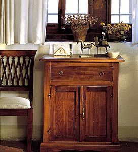 A chest of drawers made of solid wood, DOLFI