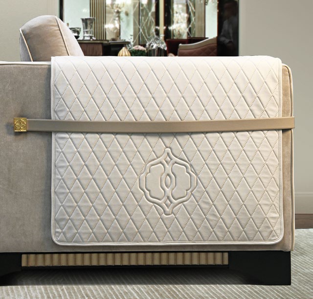 Amazon threeseat sofa frame made of solid wood, Bruno Zampa Luxury