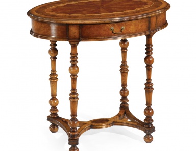 Oval marquetry table Windsor, Jonathan Charles