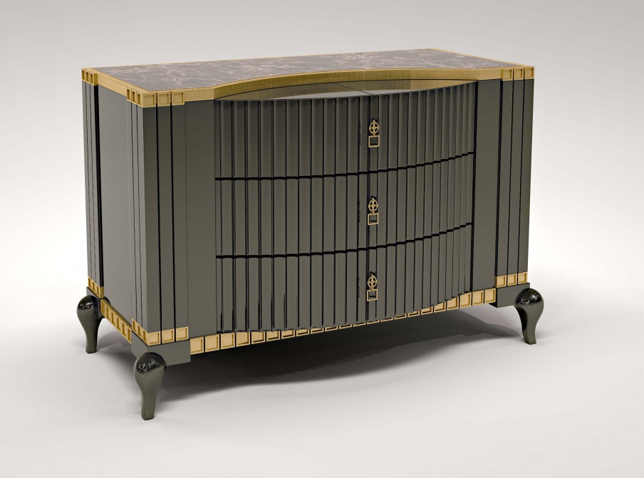 Dresser solid wood Buster, Bruno Zampa