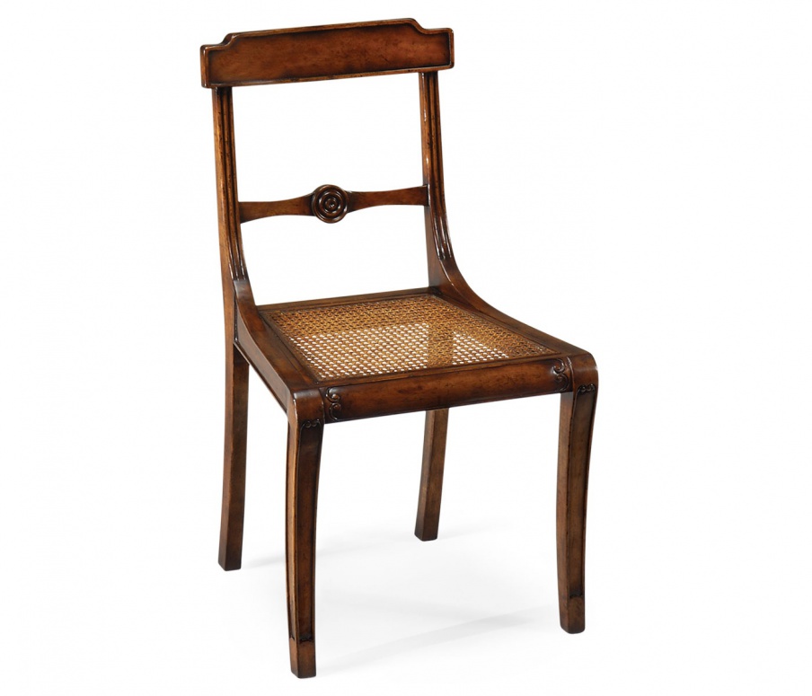 Chair with woven seat cane Country Farmhouse, Jonathan Charles