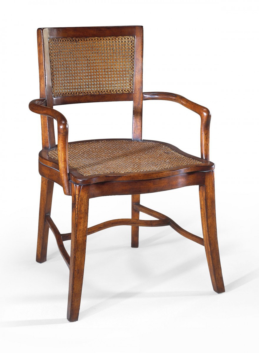Chair with wicker seat and back Jonathan Charles