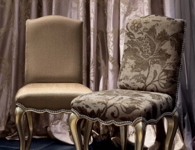 Chair with upholstered Gaudi, Bruno Zampa