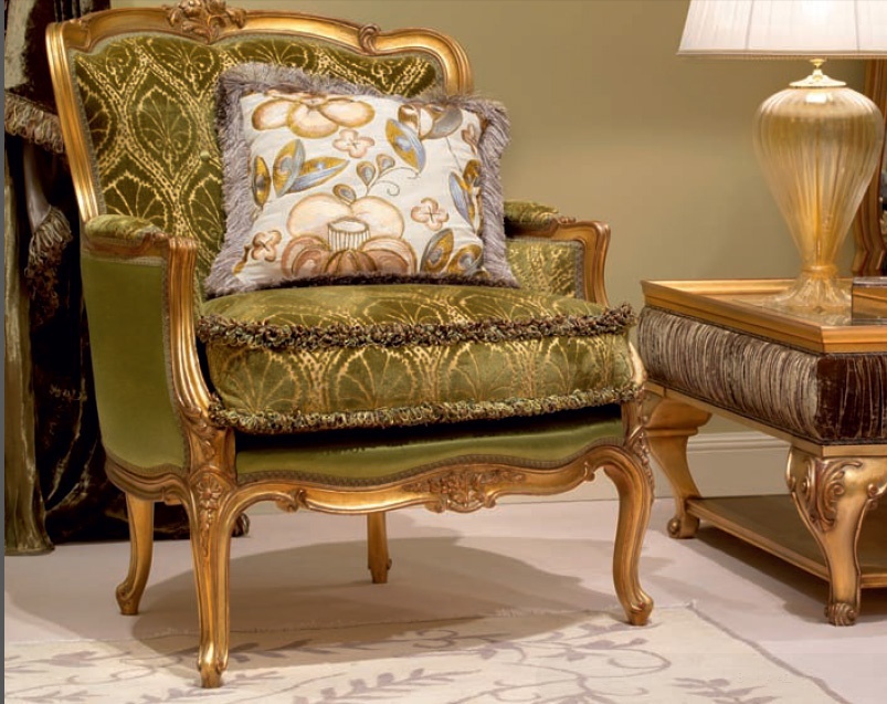 Armchair in fabric Frida, Bruno Zampa