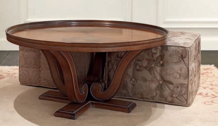 Round coffee table Eden, Bruno Zampa