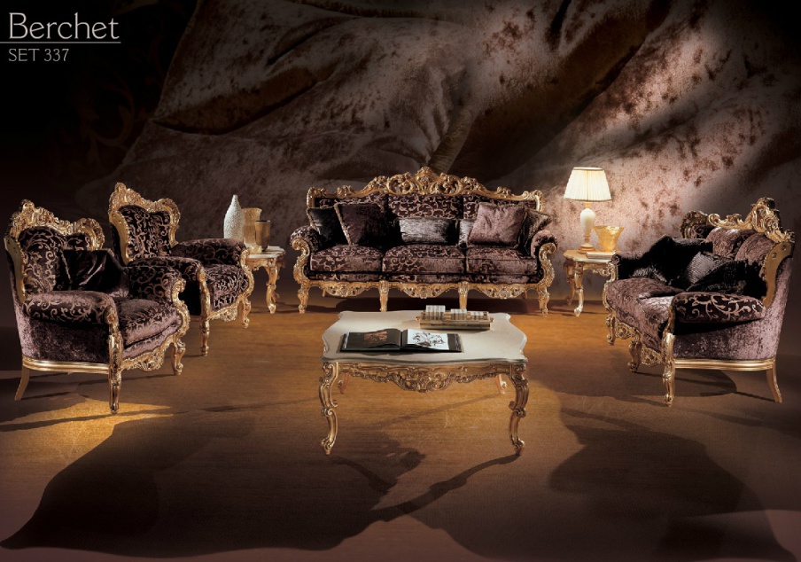 Living room (sofa set) Berchet, Angelo Cappellini