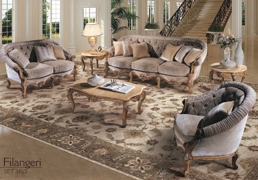 Living room (sofa set) Filangeri, Angelo Cappellini