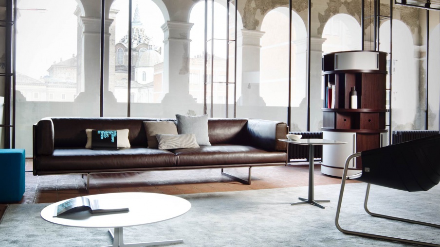 Three-seater sofa Blumun, Busnelli