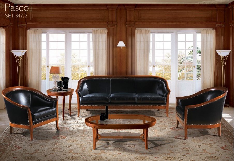 Living room (sofa set) Pascoli, Angelo Cappellini