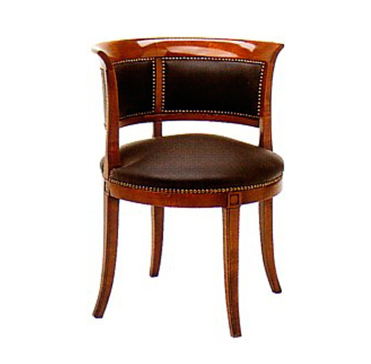 Chair NL.203 made from solid cherry, Galimberti Nino