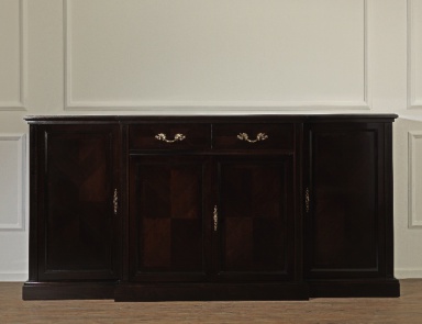 Sideboard in natural wood cherry Ginger NL.535, Galimberti Nino 