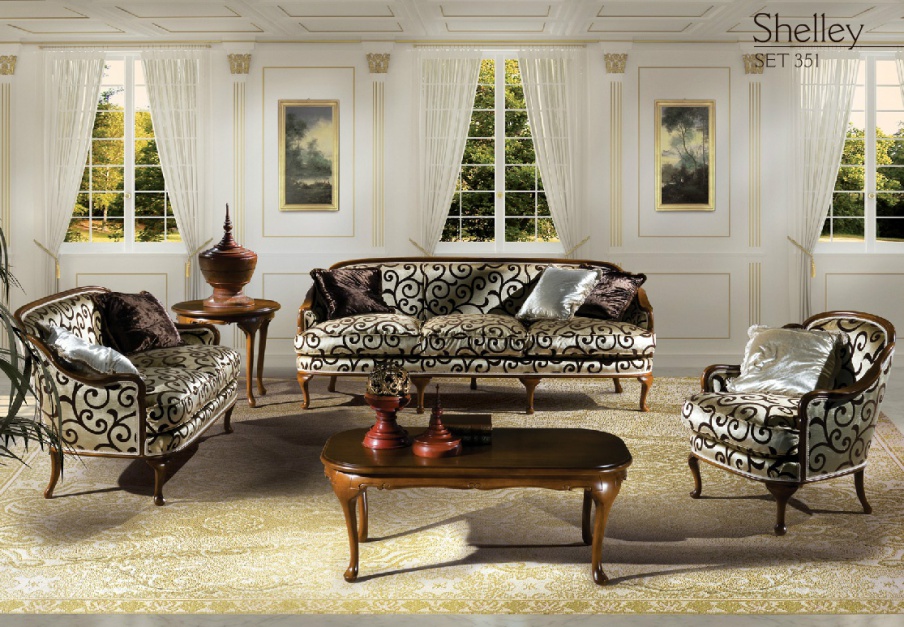 Living room (sofa set) Shelley, Angelo Cappellini