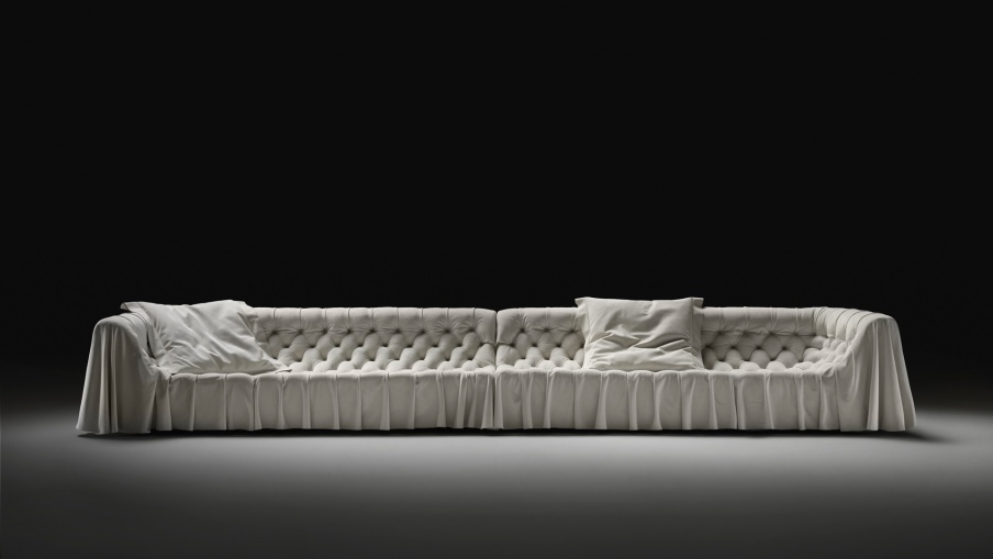 The Bohemien sofa quadruple, Busnelli
