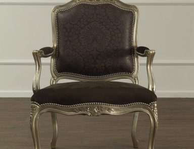 Chair in textile upholstery Charlotte, Galimberti Nino