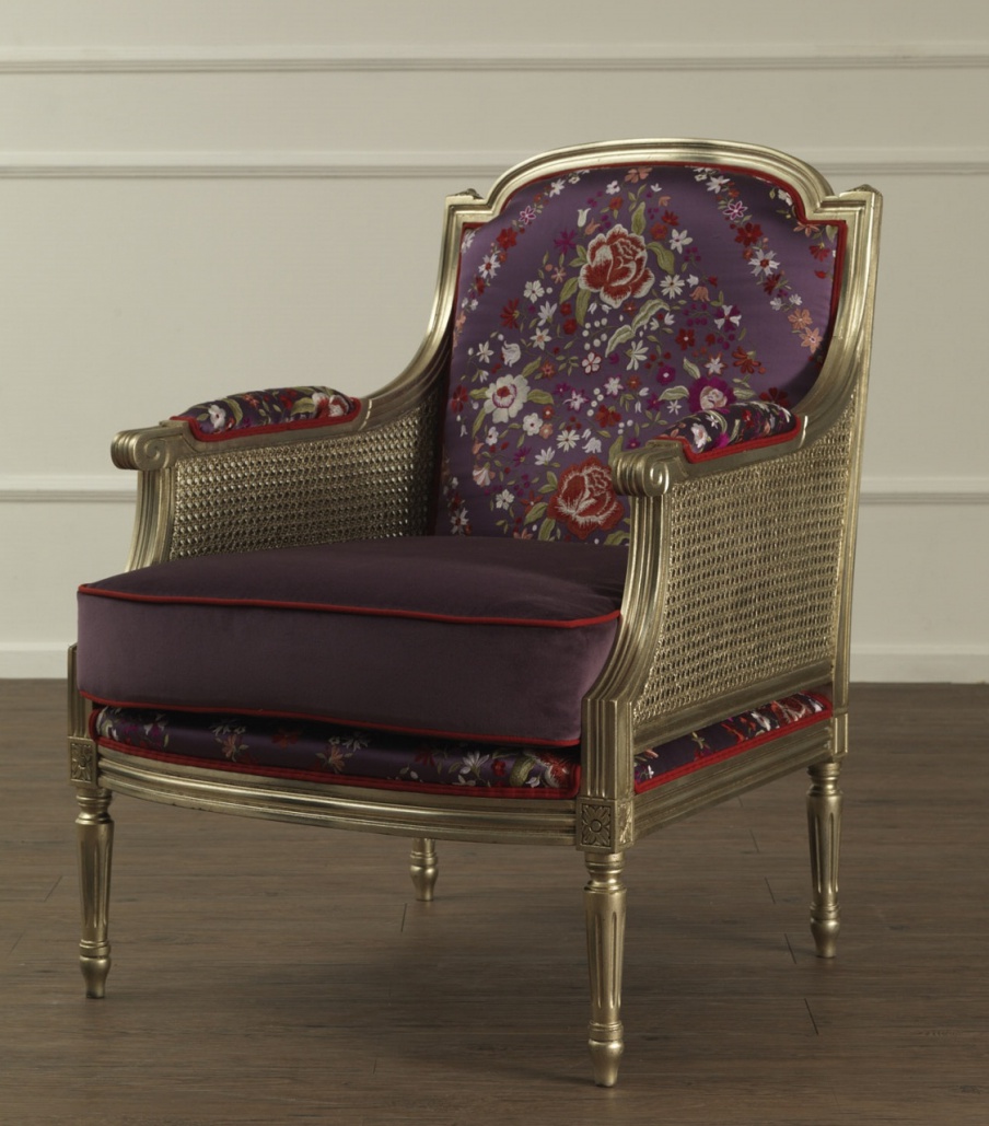 Armchair in fabric Ingrid, Galimberti Nino