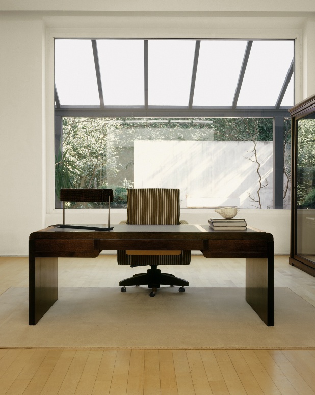 Desk Arca natural wood, Galimberti Nino