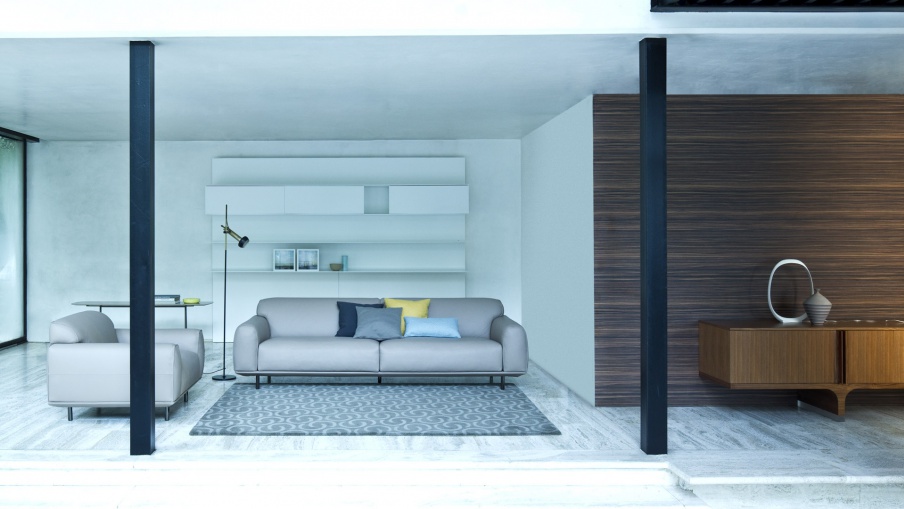 Sofa double Calypso, Busnelli