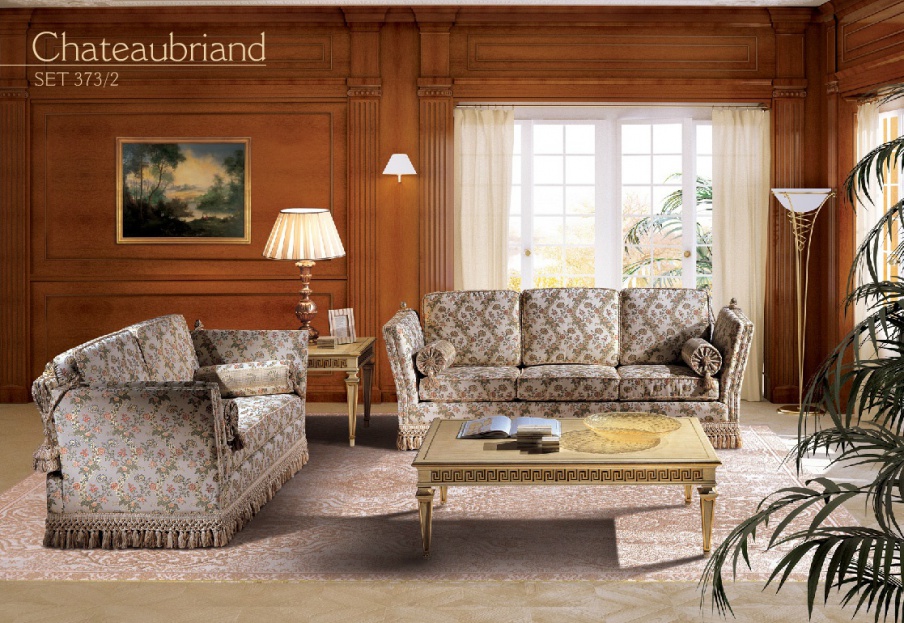 Living room (sofa set) Chateaubriand, Angelo Cappellini
