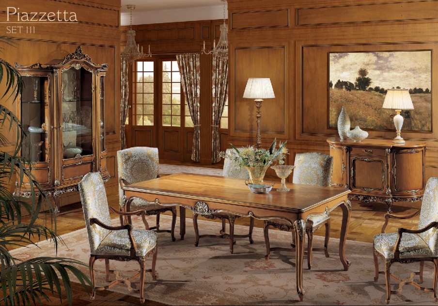 Dining room (dining set) Piazzetta, Angelo Cappellini