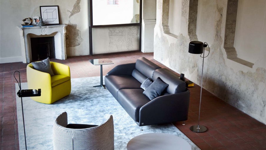 Sofa double Mylo, Busnelli