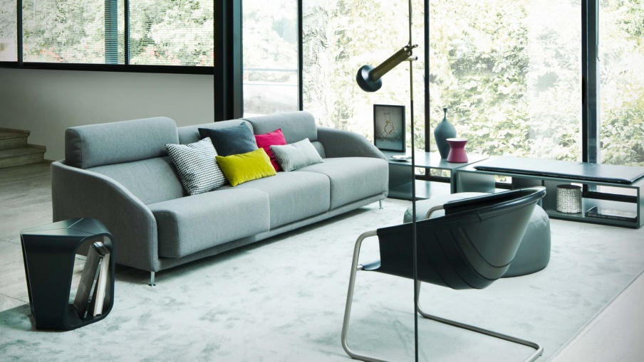 Three-seater sofa Mylo, Busnelli